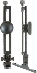 Creedmoor Vernier Tang Sight,
for Long Range competition,
with 5" elevation and windage,
plus true Vertical alignment